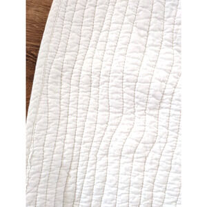 Indigo Collection Quilt White 94 x 84
